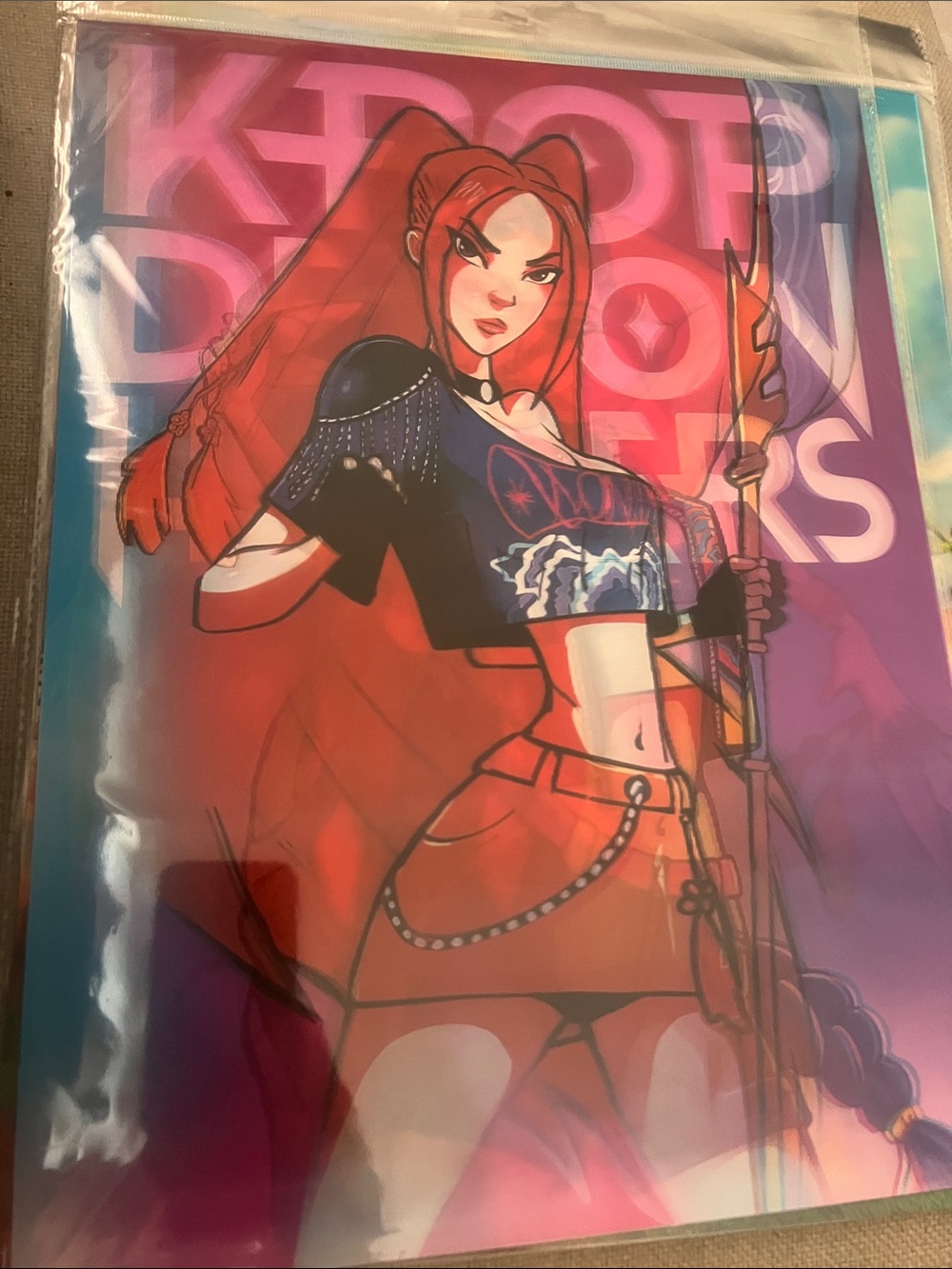 K-POP Demond hunters 3D Poster